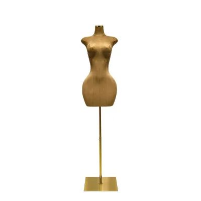 Plastic Female Mannequin Female Plastic Torso Mannequin Gold Female Mannequin