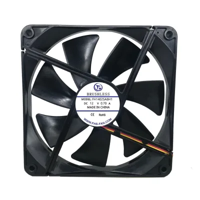 140x140x25mm PC Cooling Fan 14025 Computer Hardware Cooling Fan with Electric Power Source ODM Customized Support
