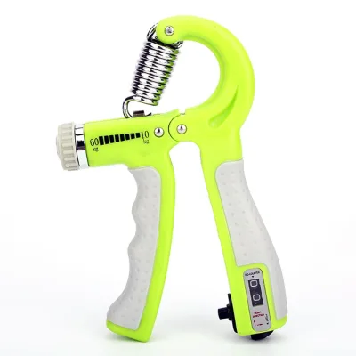 10KG-40KG Adjustable Heavy Strength Exercise Gripper Hand Grip With Counter