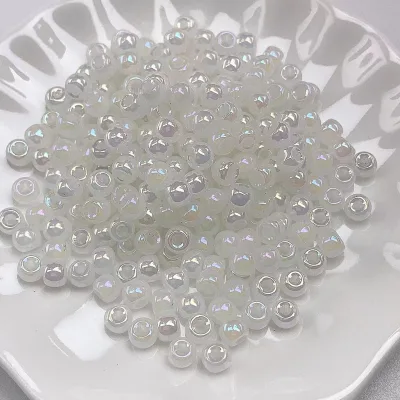 Wholesale DGM Brand Superior 2mm 3mm 4mm Round Jelly Magic Color Glass Seed Beads for DIY Jewelry Bracelet Accessories