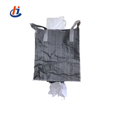 1ton Bulk Bag For Transportation Copper Ore Manganese Ore Flecon Bag 110x110 Cm Fiber Bag With A Loading Capacity Of 1 Ton