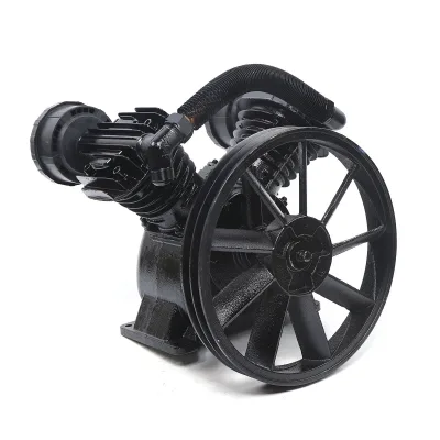 High Quality Air Compressor Head Tools Black Color Compressor Pump Head