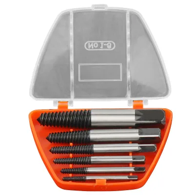 Xi Meng Metric Slotted Screw Extractor Thread Remover Stripped Screw Removal Reverse Thread Tool Set for Auto Repair