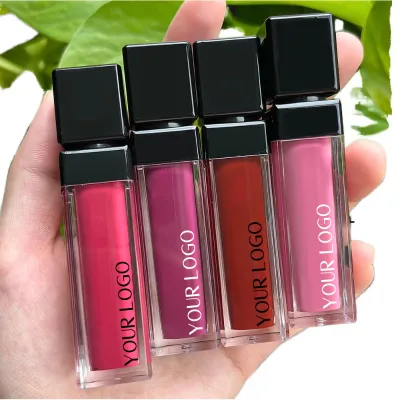 Wholesale Vitamin E Long-lasting Liquid Lip Gloss Private Label Waterproof Matte Lipstick