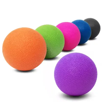 Body Muscle Relaxation Fascial Release Feet Legs Shoulders Massage Ball Hockey Mesh Pocket Balls