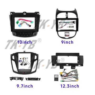 TK Car Frame Best Selling Car Radio Frame With Wires Canbus Car Frame Navigation Screen Radio Panel Radio Fascia