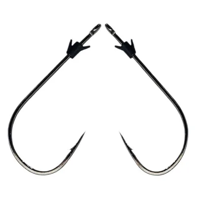High CarbonSteel Long Fishing Hooks Saltwater Hooks Forged Hooks Extra Strong High Carbon Sea Bass Freshwater Saltwater Fishhook