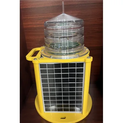 Range 6-8NM Solar Powered New Ocean Navigation Light IP68 Rated LED 360 Beam Angle RGB Multi-Color
