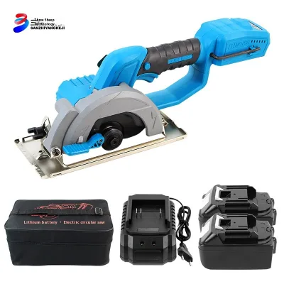 One-Handed Brushless Lithium-Ion Industrial Pole Saw Multi-Function Wood Stone Cutting Machine Cross-Border Woodworking Battery