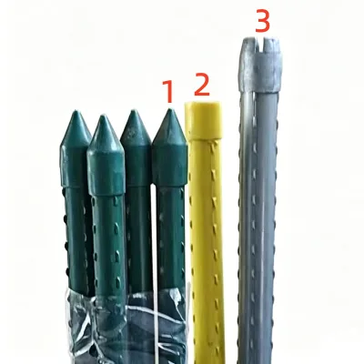 Garden Stakes 36 Inch 3 ft Sturdy Plant Metal Sticks Support,Plastic Coated Plant Stakes,Tomato Stakes,Beans,Trees
