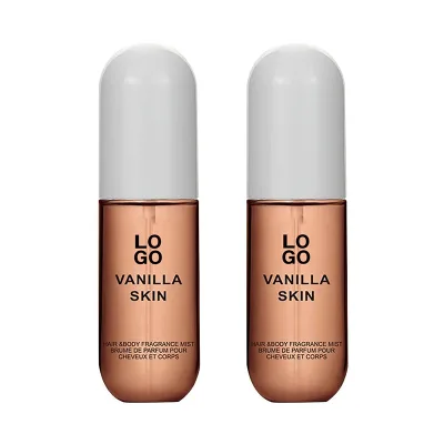 Private Label Vanilla Skin Perfume, Vanilla Skin Body Spray for Women Long -Lasting & Non-Irritating Vanilla Essential Oil Spray