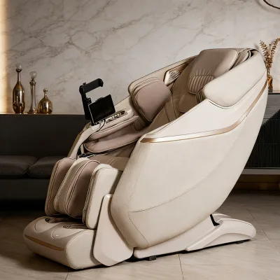 2026 Electric Advanced 180° Full Recline Luxury Thai Massage 4D Fully Automatic Al Full Body Massager Zero Gravity Massage Chair
