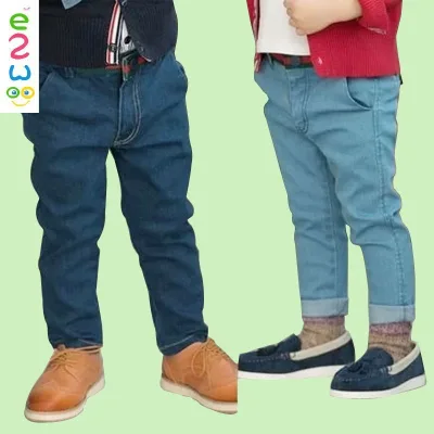 Hot Top Puritan Elastic Waist Casual Jeans Pants Wholesale Pocket Boys Jeans