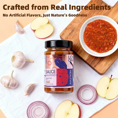Natural Garlic Onion Chili Sauce Premium Cooking Condiment With Real Ingredients Healthy Seasoning OEM Private Label Wholesale