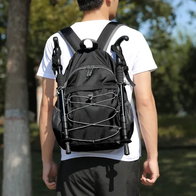 Water-repellent Breathable Lightweight Air-cushioned Folding Travel Bag Multi-functional Leisure Backpack 20L Men's Hiking
