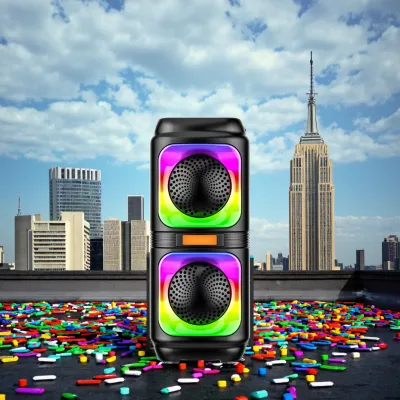 Portable Speaker Woofer Professional Mobile KTV Entertainment Equipment Portable Multi-function Entertainment Speaker