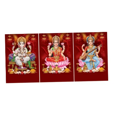 100% Factory A3 Christian India 3d Religious Lenticular Posters