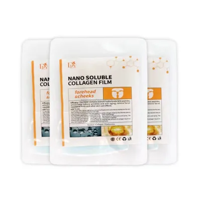 Private Label Skin Care Collagen Mask Water Nourishing Anti Wrinkles Anti Aging Collagen Film Soluble Mask