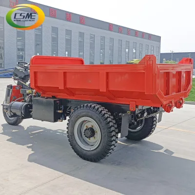 Mini Cargo Electric Tricycle Electric Mining Dump Electric Tricycle Electric 3 Wheel Dumper