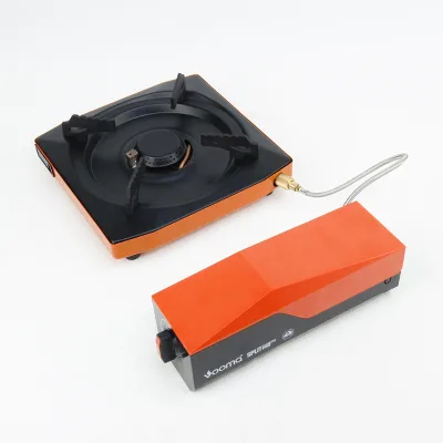 Portable 2900W Instant-On Camping Stove Female-Friendly Cooker with Detachable Parts No Lighter Needed