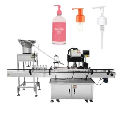 Automatic Bottle Capper Sealing Capping Tightening Lid Capping Machine for Plastic Jar Glass Bottle Screw Capper Capping Machine