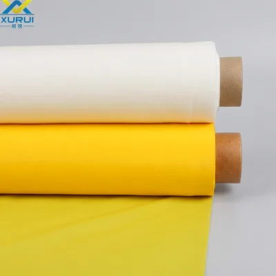 Xurui 100% Polyester Wide Width High Tension Non Elastic High Temperature Acid Resistant Silk Screen Mesh 5th-Generation Network