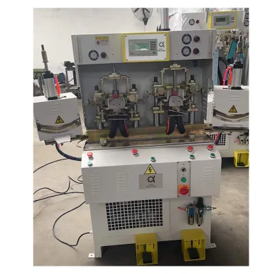Italy ALFA/BRUSTIA Brand Backpart Counter Moulding Machine ALFA 684 Shoe Making Machine