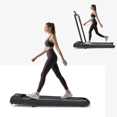 New Luxury Treadmills for Home 1-12KM/h Walking Pad Foldable Under Desk Portable Slope Walking Pad  Electric Aerobic Treadmill