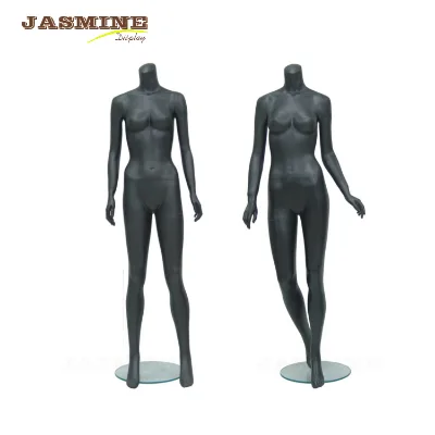 Fashionable Best Quality Fiberglass Black Female Full-Body Mannequin Women Model
