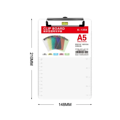 Factory Wholesale 2 Layers Planet Board Clipboard UV Print Steering Wheel Clip Board Heat Transfer Acrylic Clipboard