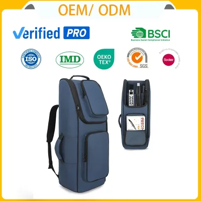 Waterproof Durable Oxford Fabric Flute Backpack Case with Zipper Closure Portable Design for Instrument Storage