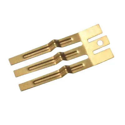 Custom Nickel Plated Battery Spring Contact Precision Metal Stamping Battery Terminal Connector for Electronic Devices