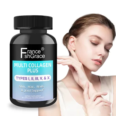 Collagen Plus Pills Collagen Supplements to Support Hair, Skin, Nails, Joints, & Gut Health - Hydrolyzed Collagen Supplement