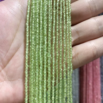Natural Garnet Labradorite Peridot Lepidolite Gemstone Beads Tactful Brand DIY Bracelet Necklace Making Loose Accessories