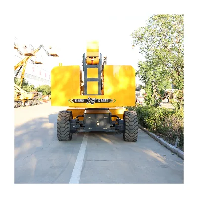 Factory Custom 16 M to 34 M Articulated Telescopic Boom Lift Straight Arm Lift Work Platform