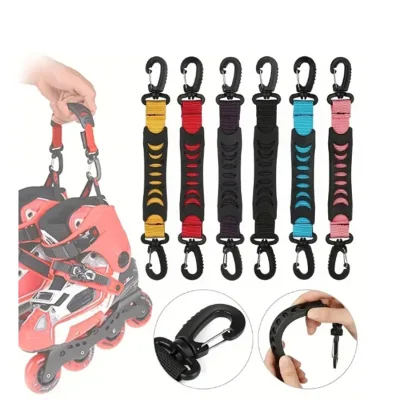 Roller Skates Skiing Shoes High Strength Hook Professional Convenient Inline Skate Handles Laces for Outdoor Skating Accessories