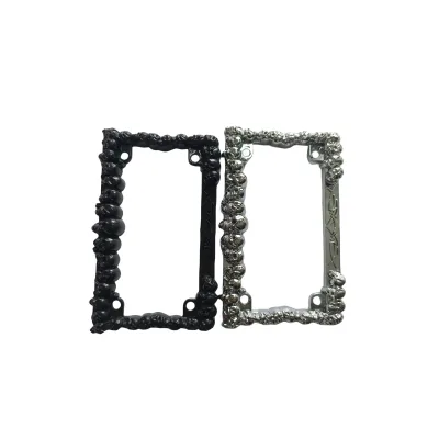 Personality Skull License Plate Frame Plastic Motorcycle License Plate Cover