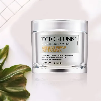 Natural Soft Hair Conditioner Mask Repairing Damaged Frizzy Hair Moisturizing Smoothing Rice Raw Pulp OEM/ODM