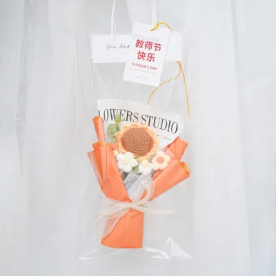 Teacher's Day Gift Sunflower Wall Hanging Bouquet for Graduation Season for Wedding or Thanksgiving