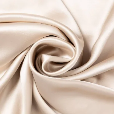 100% Silk Crepe Satin 19mm Digital Print Cloth for Clothing Dresses Wedding Costumes Bags Sleepwear Woven Fabric for Girls