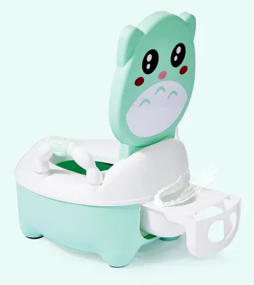 2021 Aliexpress Hot Sales Baby Folding Travel Potty  Seat  Training Cute Animal Shape Child Boy and Girl Training Toilet Chair