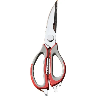 Japanese Home Supplies Food Health and Safety Sharpening Tool Knives High Quality Multilayer Stainless Steel Kitchen Scissors