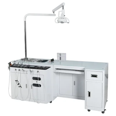 IN-6003A Electric Ent Treatment Unit China Sale Medical Complete Full Set Otolaryngologist Workstation Metal Ent Treatment Unit