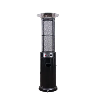 New Arrivals Round Column Outdoor Commercial Contemporary Decorative Garden Gas Propane or Butane Patio Heater