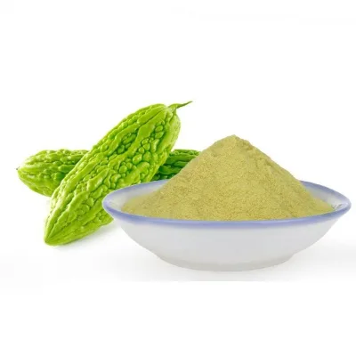 Natural Plant Extract Dried Green Bitter Gourd Powder for Health Functional Powdered Drink Tea Tablets Capsu from BRC factory