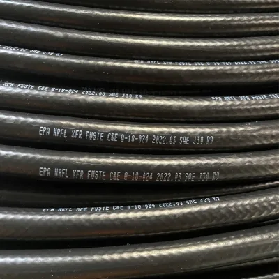 FST Rubber Product Manufacturer Hot Sale Custom Rubber Drain Hose NBR CSM FKM EPDM Tube Different Sizes