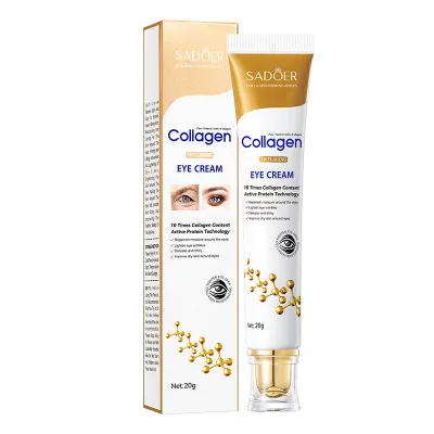 SADOER Eye Bag Removal Lightweight Eye Skin Gel Hydration Tighten Lifting Smooth Puffiness Eye Cream