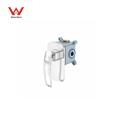 Australia Polished Chrome Single Function Shower Mixing Valve Brass Body with Mounting Box WaterMark Certified for Bathroom