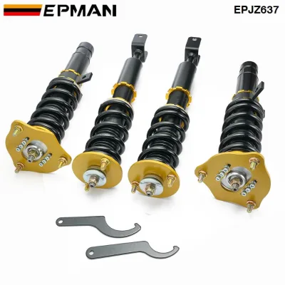EPMAN High Performance Coilover Suspension Kit for Honda Accord 2013-2016 / Acura TLX 2015-2017 Front & Rear Set EPJZ637