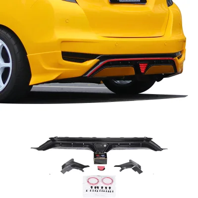 Wholesale GK350 Rear Diffuser with Light for Fit 2018-2020 Plastic Polished Finish 3m Tape Installation